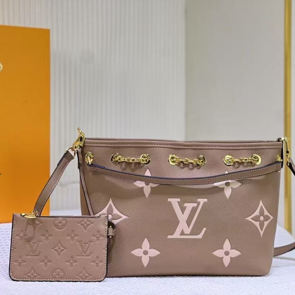 Louis Vuitton LV Bundle Bag Monogram Empreinte Grey 28Cm M25453 - Image 2
