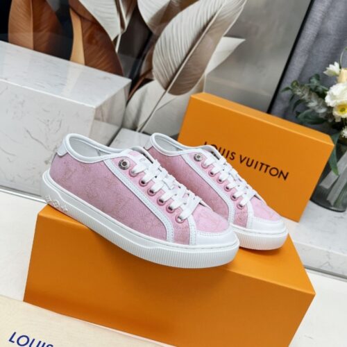Alternative view of Louis Vuitton Lagoon Denim Sneaker Rose 1Agyfo