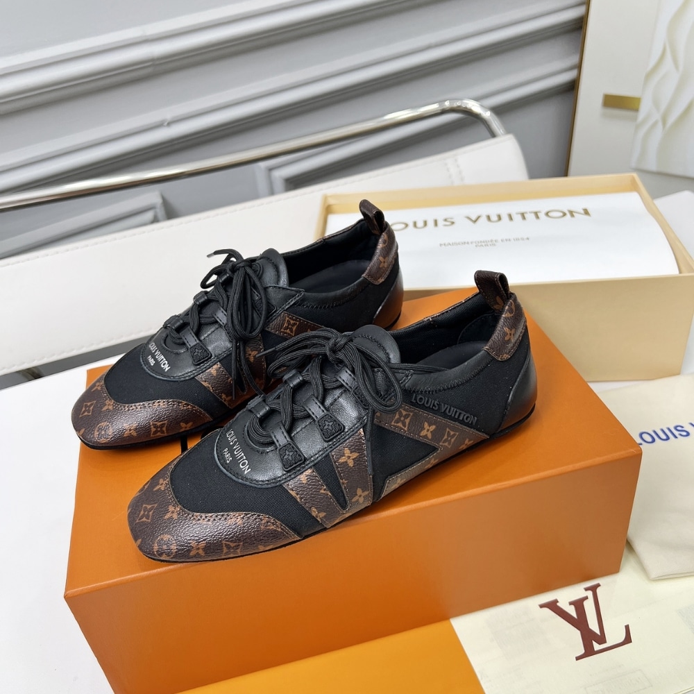 Louis Vuitton Monogram Canvas Sneakerina Black 1Ahndo - Image 2