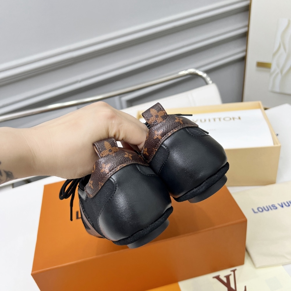 Louis Vuitton Monogram Canvas Sneakerina Black 1Ahndo - Image 5