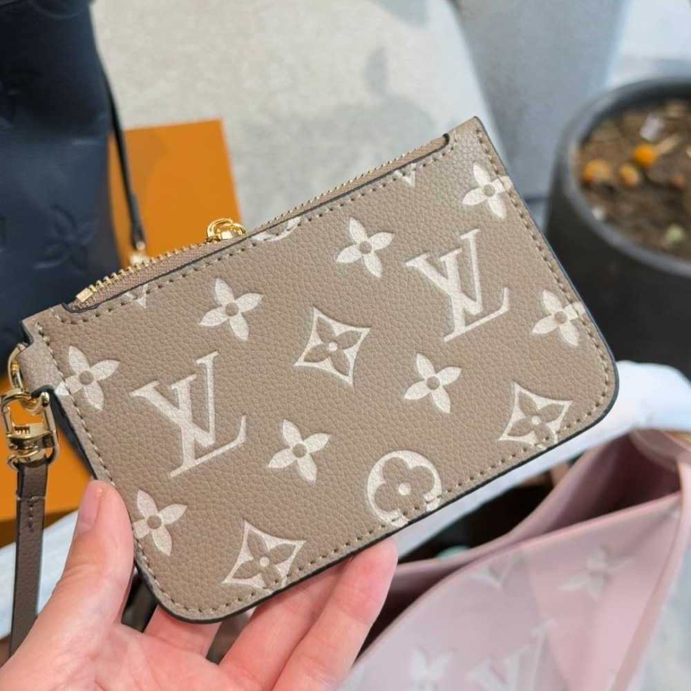 Louis Vuitton All In BB Monogram Empreinte Shoulder Bag Grey And Cream 25cm M13045 - Image 4