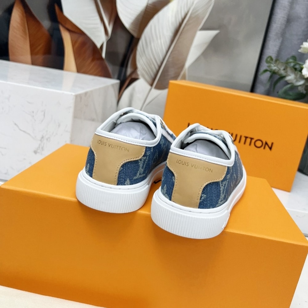 Louis Vuitton Lagoon Denim Sneaker Blue 1Agyg4 - Image 5