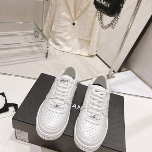 Alternative view of Chanel Air Force Sneaker White G45079B13302Np503