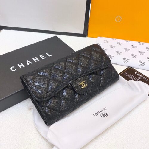 Alternative view of Chanel Classic Long Flap Wallet 19Cm