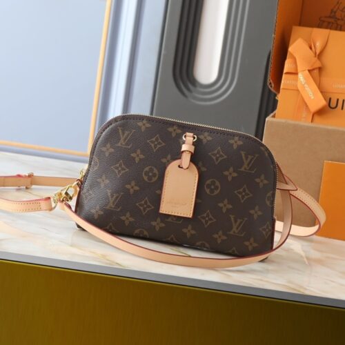 Alternative view of Louis Vuitton Tag Me Pouch Monogram Shoulder Bag Brown 24cm M26787