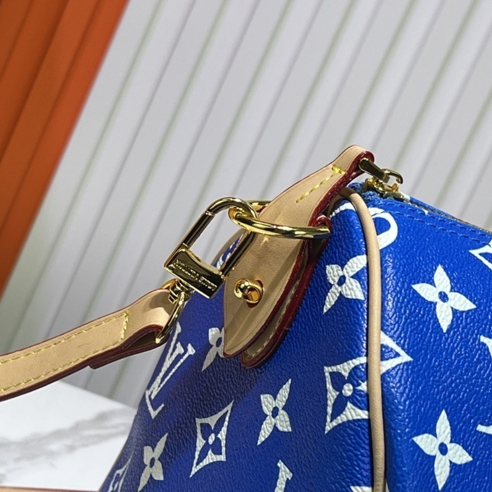 Louis Vuitton Speedy P9 Bandoulière 30 Handle Bag Blue 30Cm - Image 6
