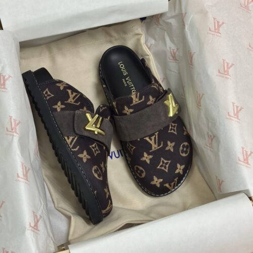 Alternative view of Louis Vuitton Lv Cosy Flat Comfort Clog Brown 1Add7O