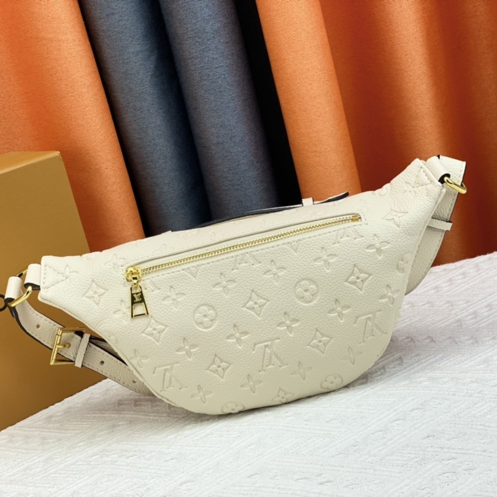 Louis Vuitton Bumbag Monogram Empreinte Creme 37Cm M44836 - Image 4