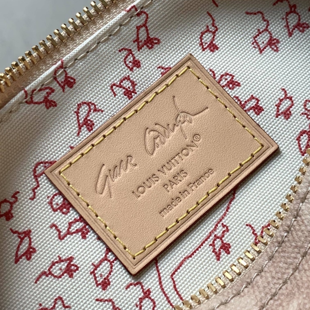 Louis Vuitton Speedy Bandoulière 20 Meowgram Handle Bag Pale Pink 20cm M15151 - Image 10