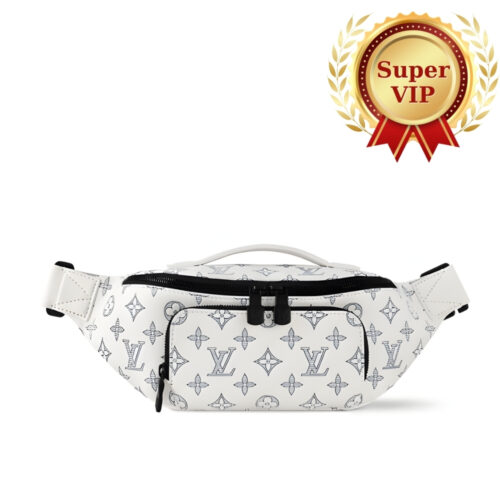 [Super Vip 1:1] Louis Vuitton Rush Bumbag White 30Cm M25227