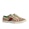 Gucci Tennis 1977 GG Canvas Sneaker Beige Ebony 606111 Hvk20 9766