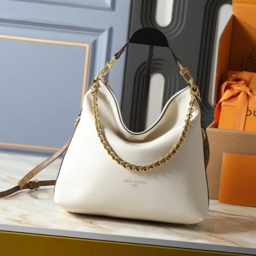 Alternative view of Louis Vuitton Multipass Medium Grained Leather Shoulder Bag Vanille 30cm M29094