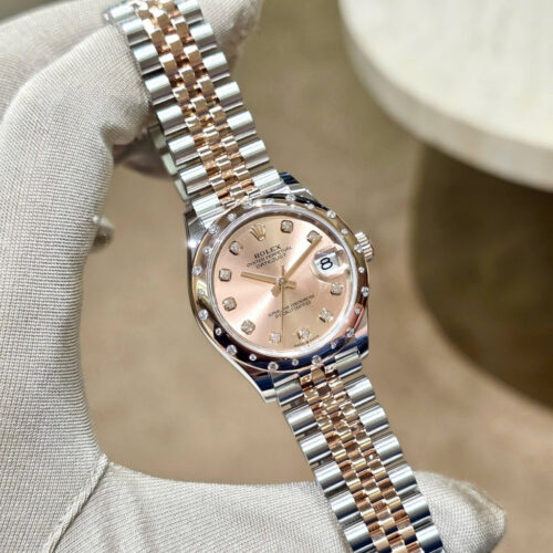 Alternative view of Rolex Datejust 31 Oyster Everose Gold 31MM 278341RBR