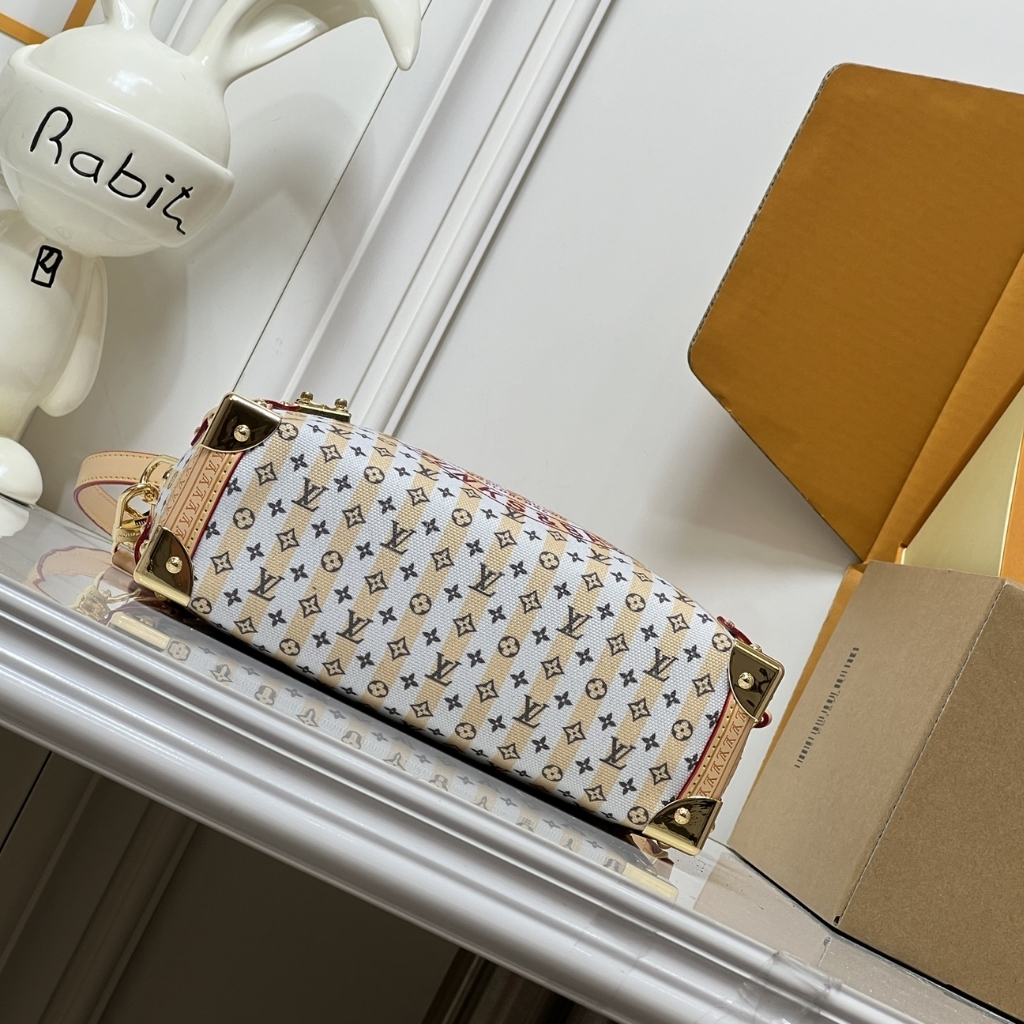 Louis Vuitton Side Trunk MM Nude Rose 21cm - Image 8