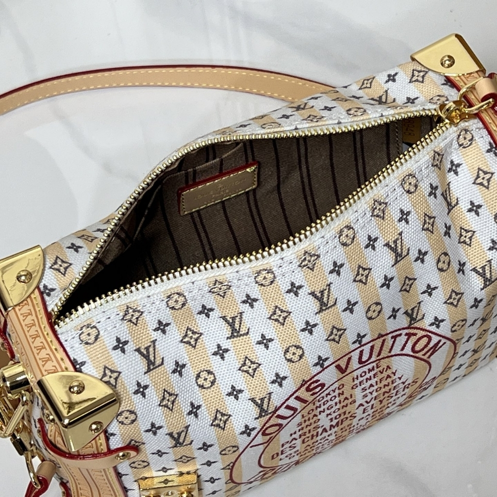 Louis Vuitton Side Trunk MM Nude Rose 21cm - Image 9
