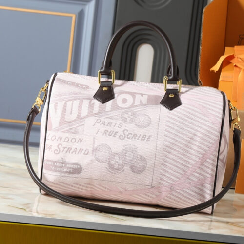 Alternative view of Louis Vuitton Speedy Soft 30 Animation Top Handle Bag Pink 30cm M28750