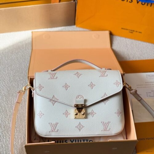 Alternative view of Louis Vuitton Pochette Métis Monogram Empreinte Shoulder Bag Eden 25Cm M14977