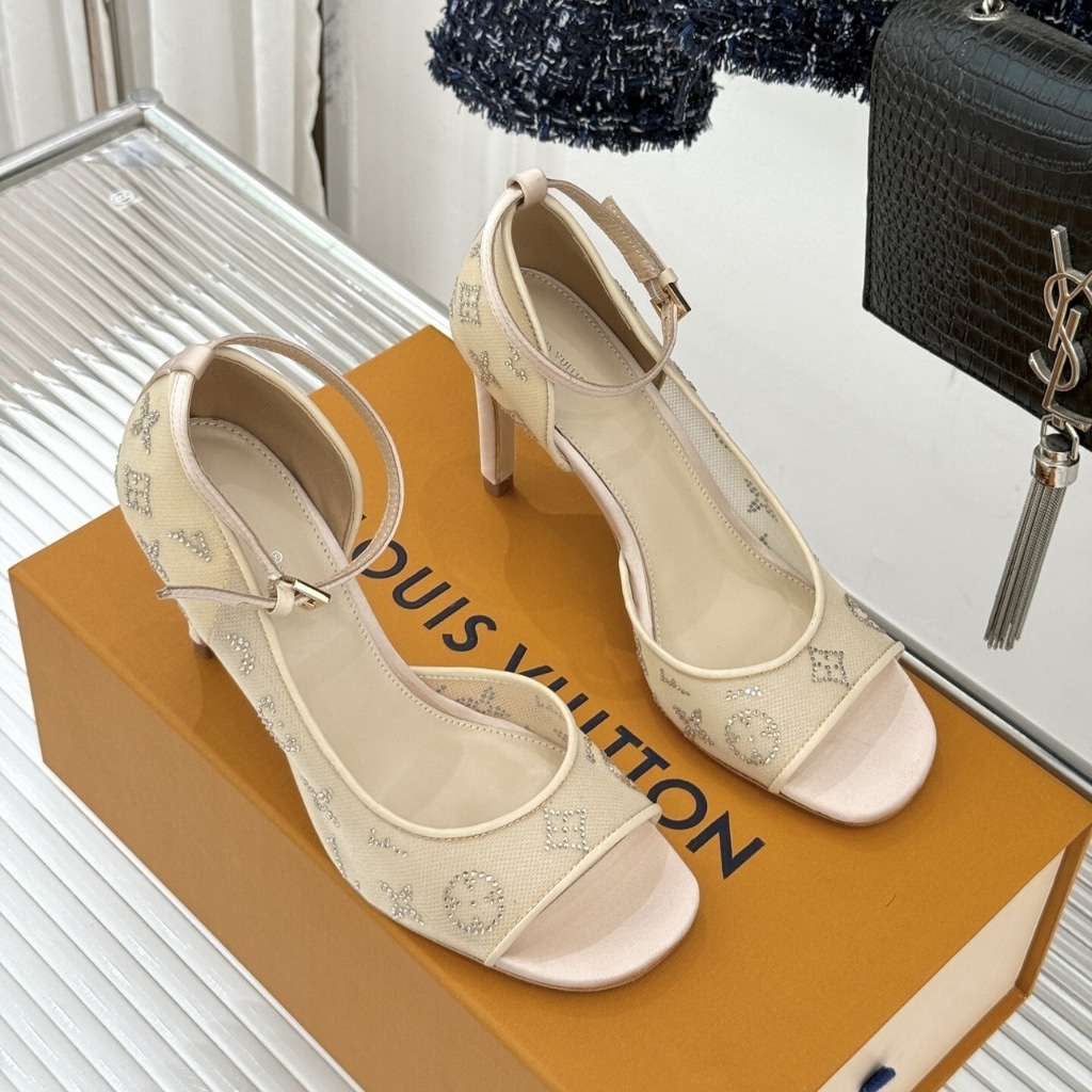 Louis Vuitton Gala Mesh Sandal Nude 1AJPR5 - Image 3