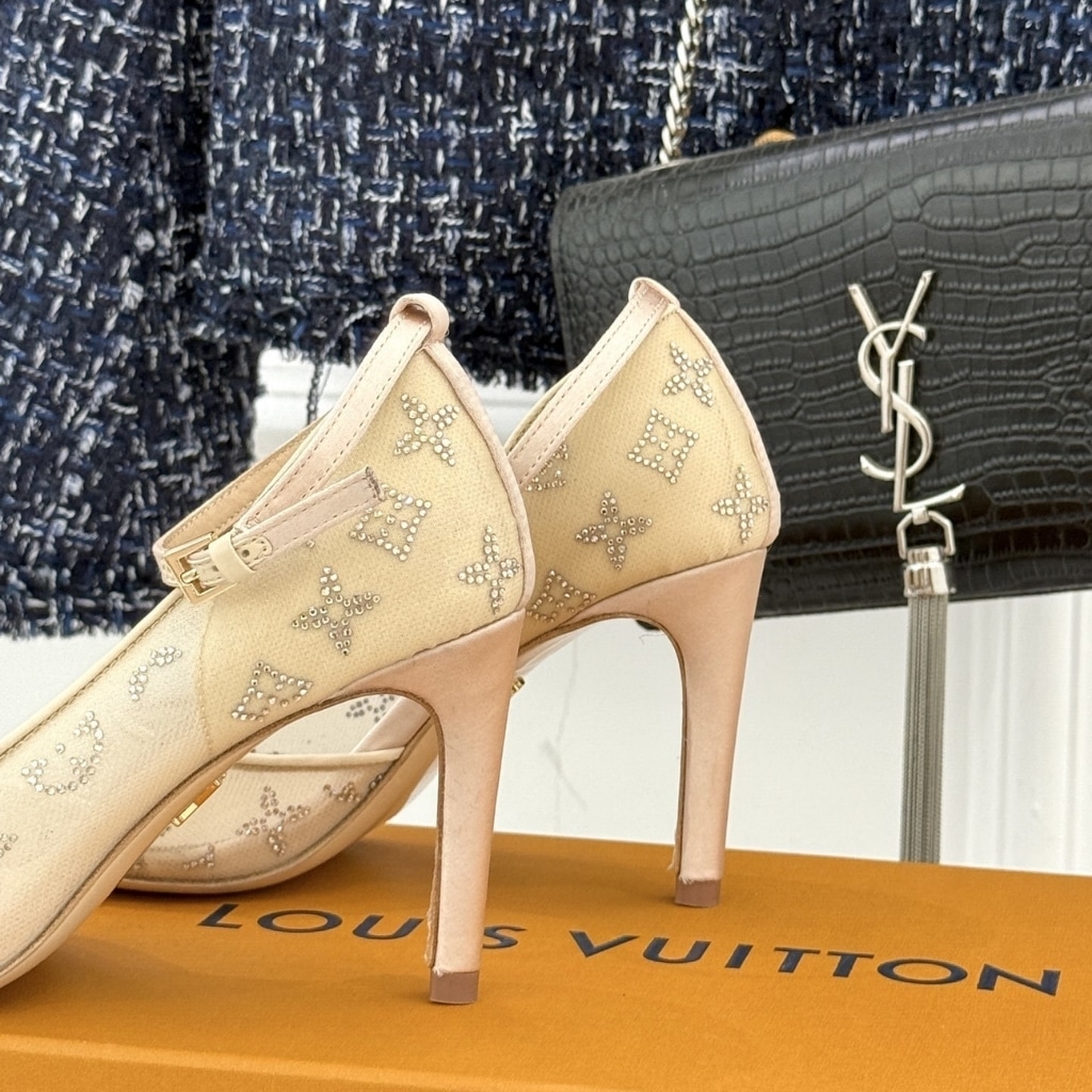 Louis Vuitton Gala Mesh Sandal Nude 1AJPR5 - Image 6