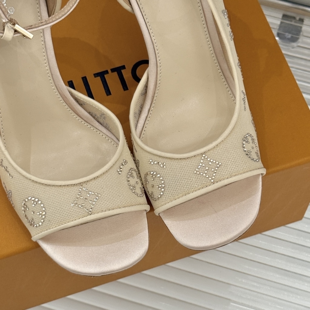 Louis Vuitton Gala Mesh Sandal Nude 1AJPR5 - Image 8
