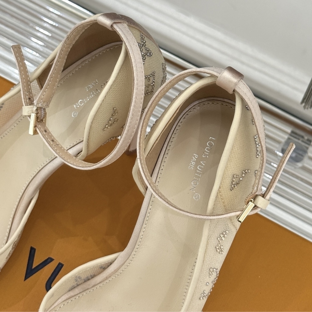 Louis Vuitton Gala Mesh Sandal Nude 1AJPR5 - Image 7