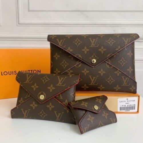Alternative view of Louis Vuitton Kirigami Pochette Monogram Brown 23cm M62034