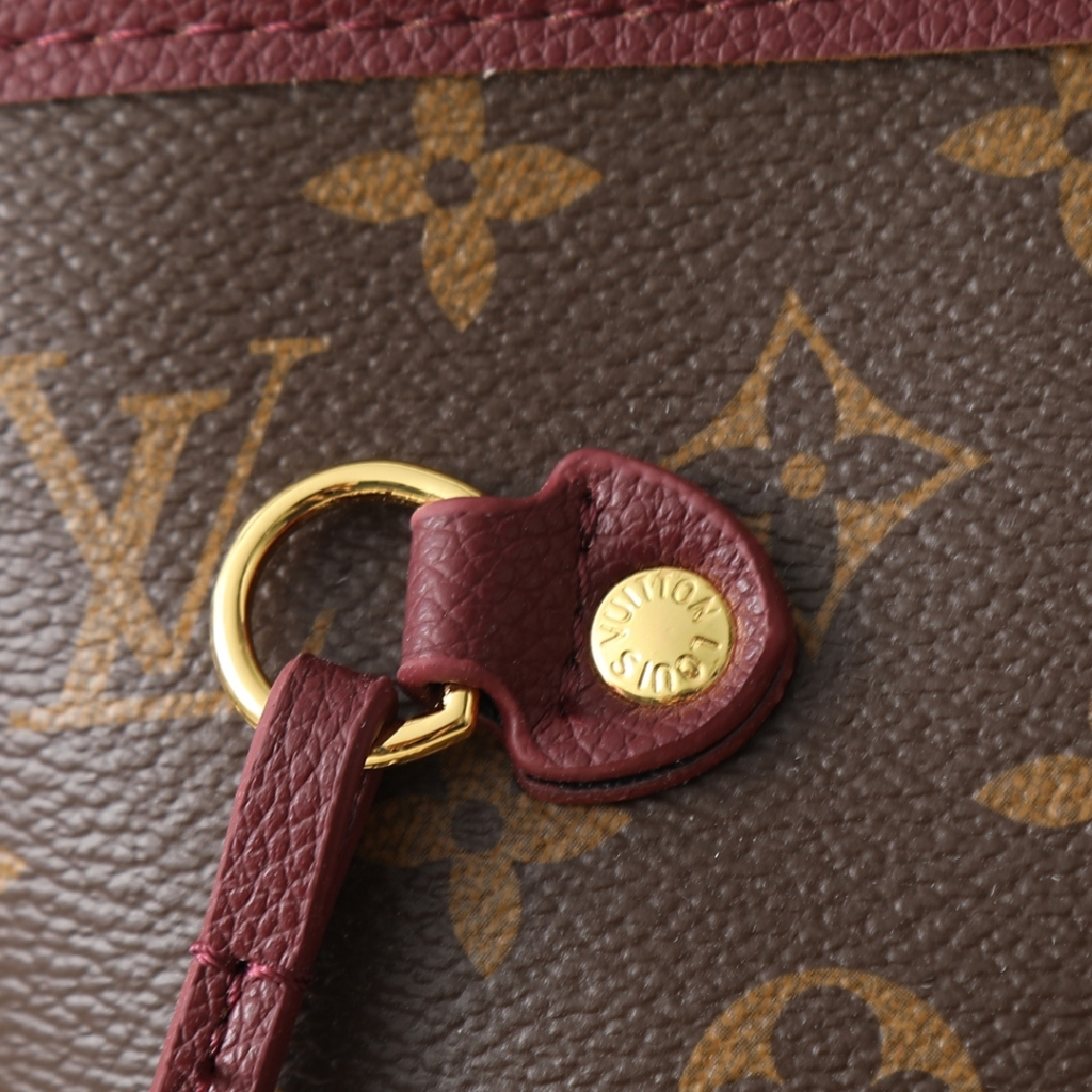 Louis Vuitton Neverfull Inside Out MM Monogram Canvas Tote Bag Brown 31cm M28377 - Image 7