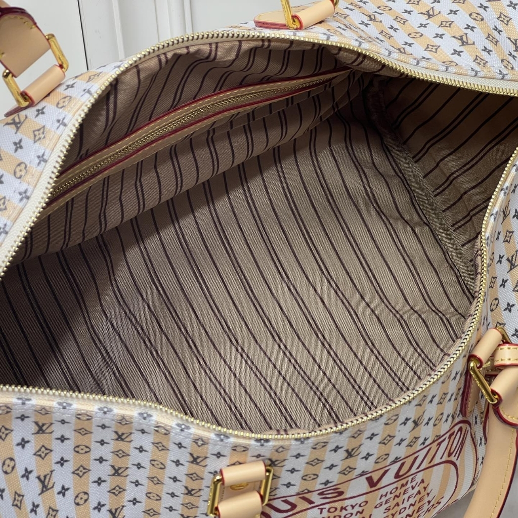 Louis Vuitton Keepall Bandoulière 45 Banana Yellow 45Cm M28678 - Image 9