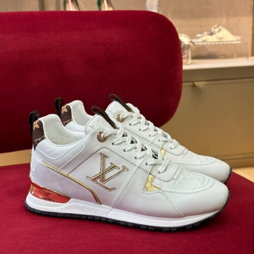 Alternative view of Louis Vuitton Neo Run Away Leather Sneaker White 1AAP3L