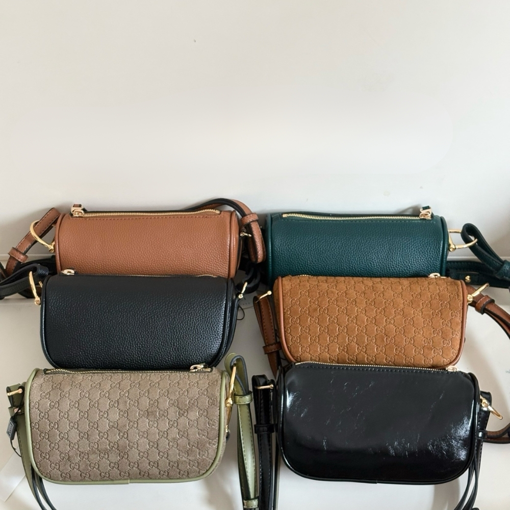 Gucci Half Horsebit Mini Bag Brown GG Suede 19Cm 860784 AAEE7 2118 - Image 10