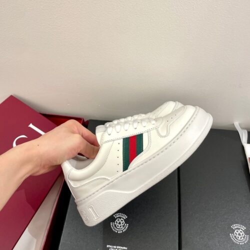 Alternative view of Gucci Women Chunky Trainers White Leather 848307 UPG40 9064