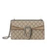 Gucci Dionysus Small GG Supreme Canvas Shoulder Bag Beige And Taupe 25Cm 499623 92TJN 8660