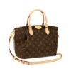 Louis Vuitton Turenne Monogram Canvas Handle Bag Brown 36Cm M48813