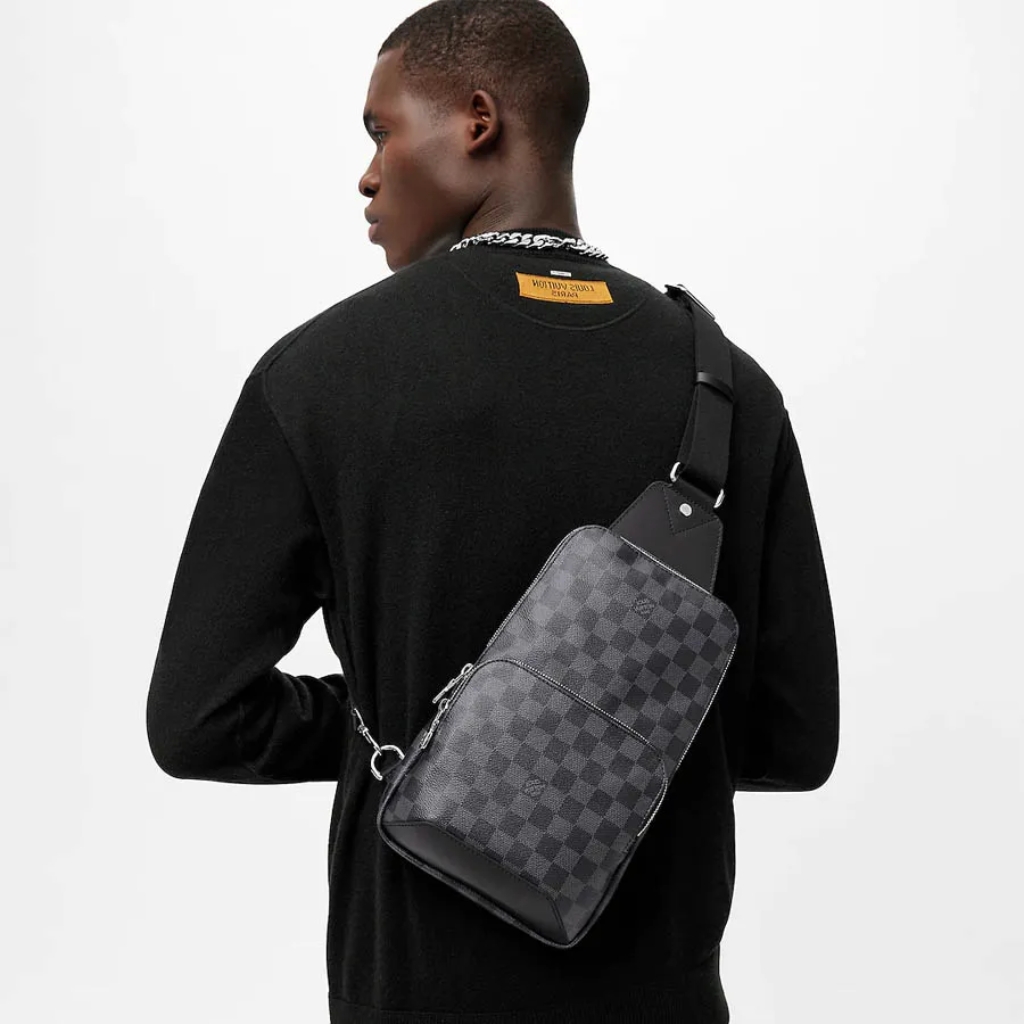 Louis Vuitton Avenue Slingbag Damier Graphite Black 31Cm N41719 - Image 5