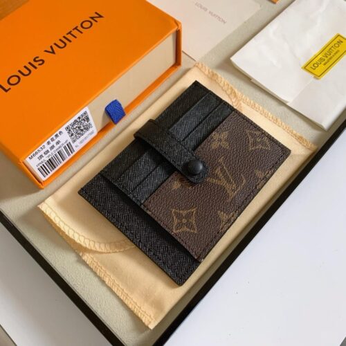 Alternative view of Louis Vuitton Multi Monogram Canvas Card Holder Black And Brown 11Cm