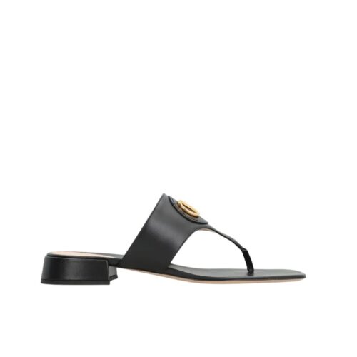 Valentino Garavani Vlogo Signature Sandals Black 6W2S0LA9DSH