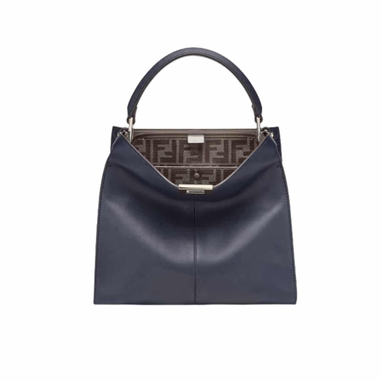 Fendi Peekaboo X Lite Medium Leather Tote Bag Black 29Cm 8BN310A5E9F19PH