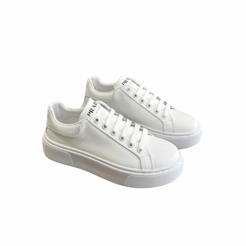 Prada Leather Sneaker White