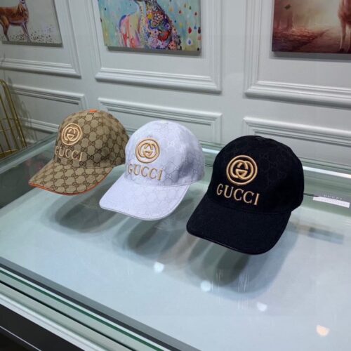 Alternative view of Gucci Gg Canvas Baseball Cap Black