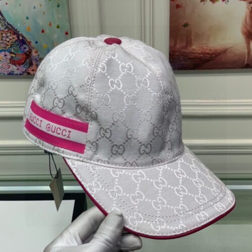 Alternative view of Gucci Gg Logo With Band Baseball Cap White
