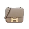 Hermes Constance Epsom Gold-tone Hardware Crossbody Bag Etoupe Rose 18Cm