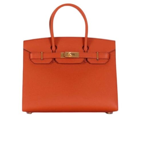 Hermes Birkin 30 Sellier Epsom Handbag Terre Battue 30cm