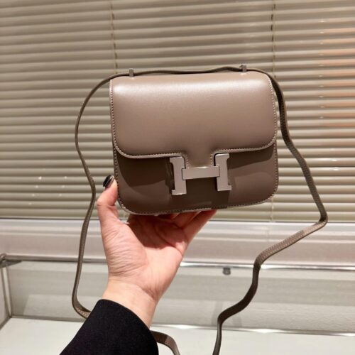 Alternative view of Hermes Constance Mini Etoupe Epsom Dark Beige 18Cm