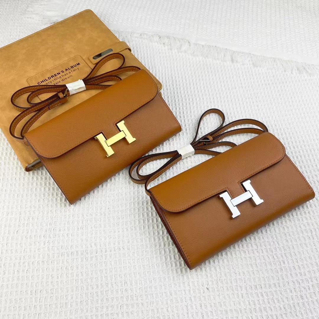 Hermes Constance To Go Epsom Gold-tone Hardware Crossbody Bag Brown 21Cm - Image 2