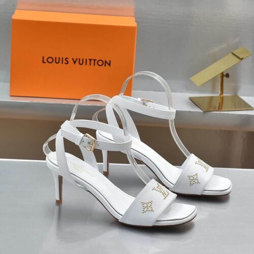 Alternative view of Louis Vuitton Open Toe High Heel Sandals White