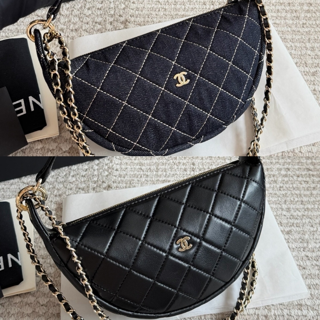 Chanel Clutch With Chain Leather And Gold Tone Metal Dark Burgundy 22cm - Image 10