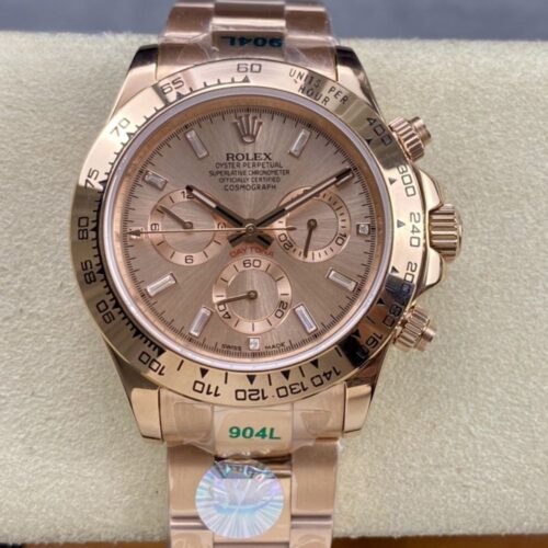 Alternative view of Rolex Cosmograph Daytona Oyster Everose Gold 40Mm 116505 0012