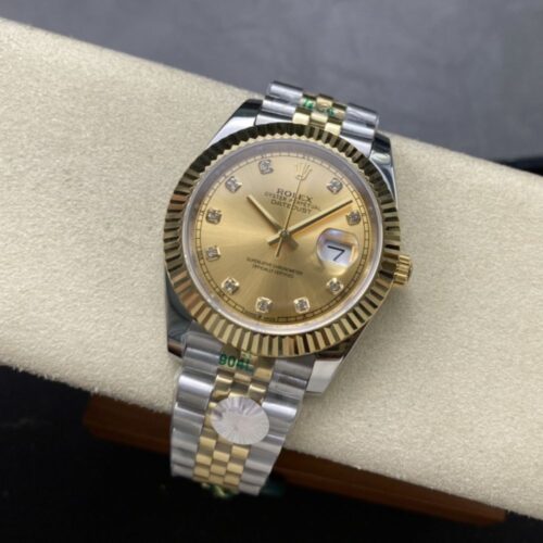 Alternative view of Rolex Datejust 41 Oyster Oystersteel Yellow Gold And Yellow 41Mm 126333 0012