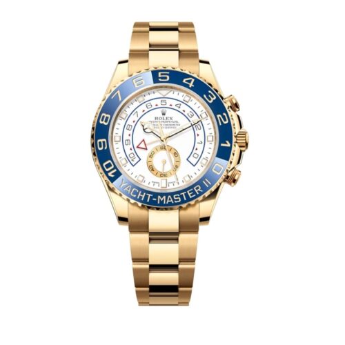Rolex Yacht Master II Oyster Oystersteel Yellow Gold And White 44Mm 116688 0002