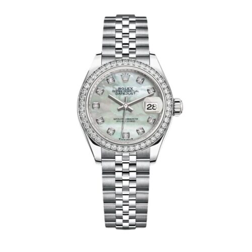 Rolex Lady Datejust 31 Oyster Oystersteel White Gold And Silver 31Mm